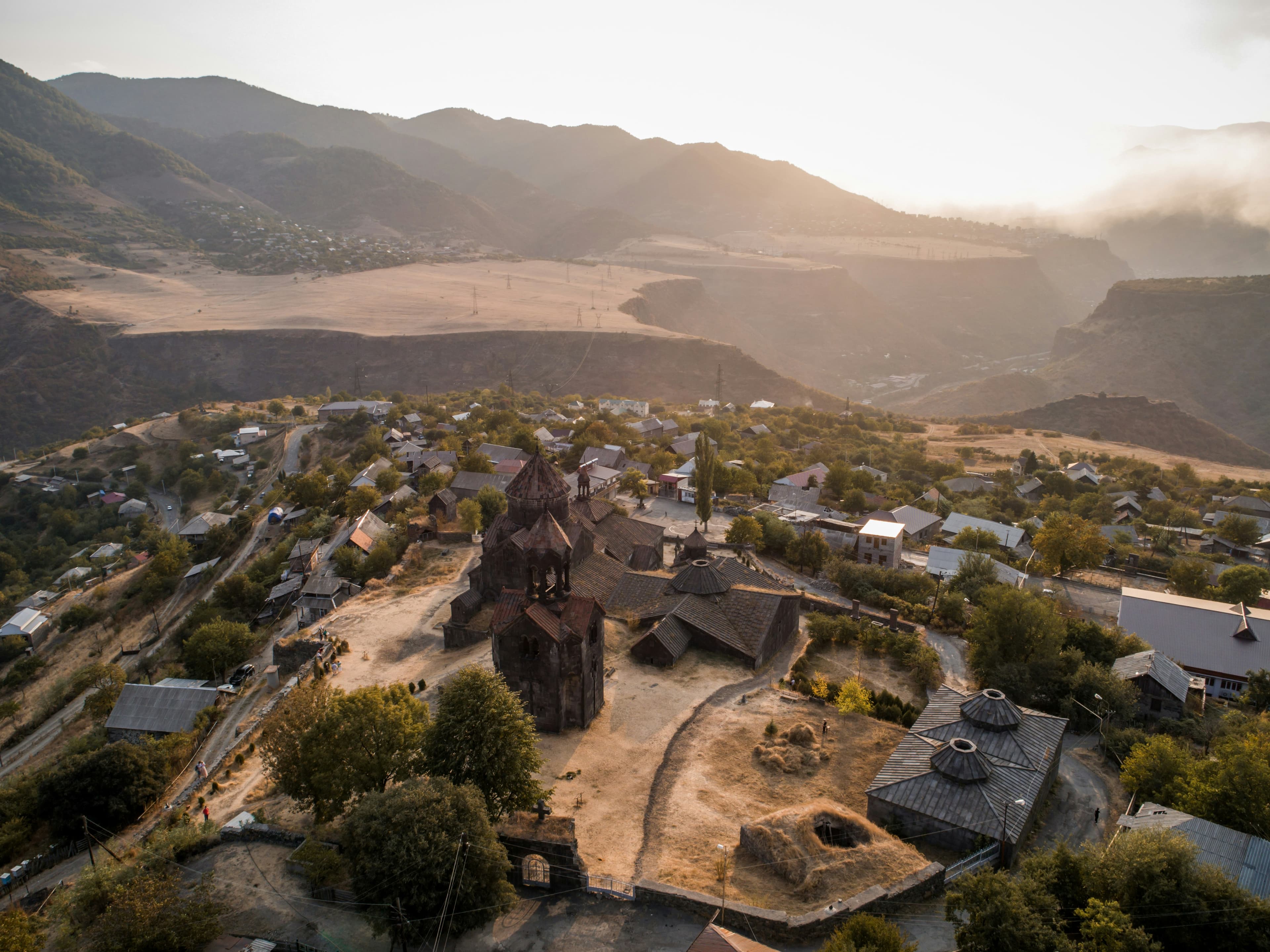 Beautiful scenic view of Armenia - popular tourist destination for visa travelers