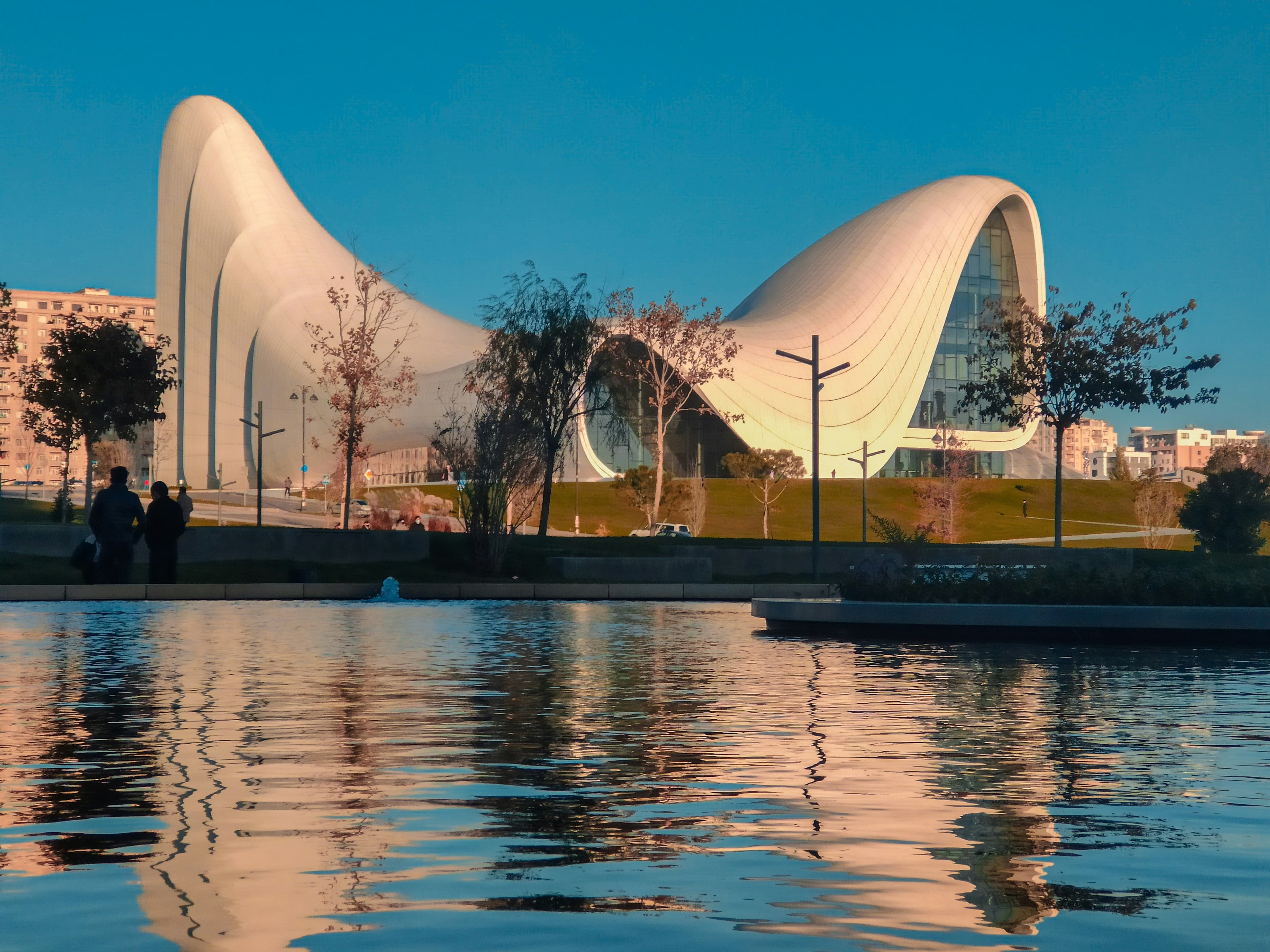 Beautiful scenic view of Azerbaijan - popular tourist destination for visa travelers