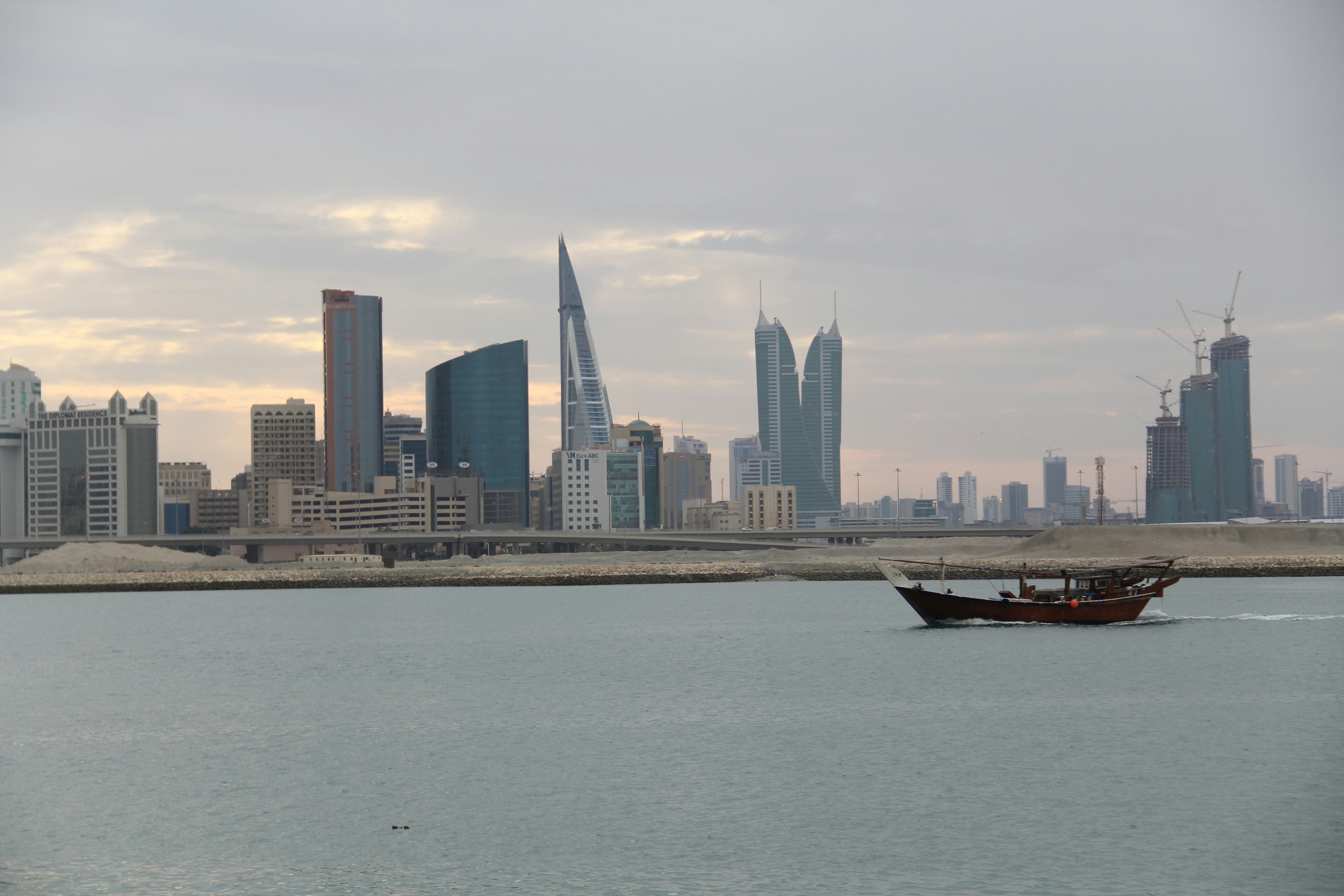 Beautiful scenic view of Bahrain - popular tourist destination for visa travelers