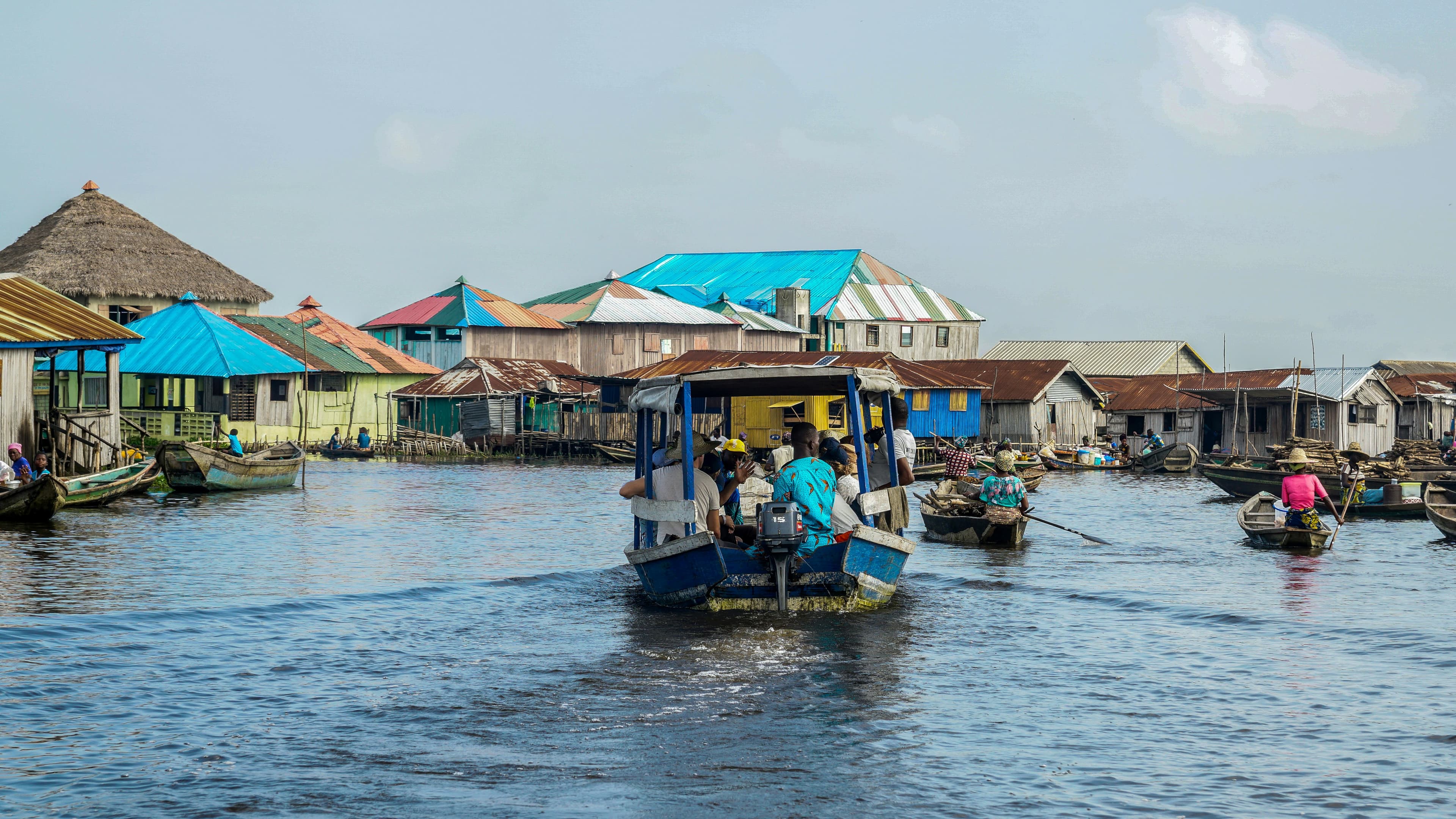 Beautiful scenic view of Benin - popular tourist destination for visa travelers