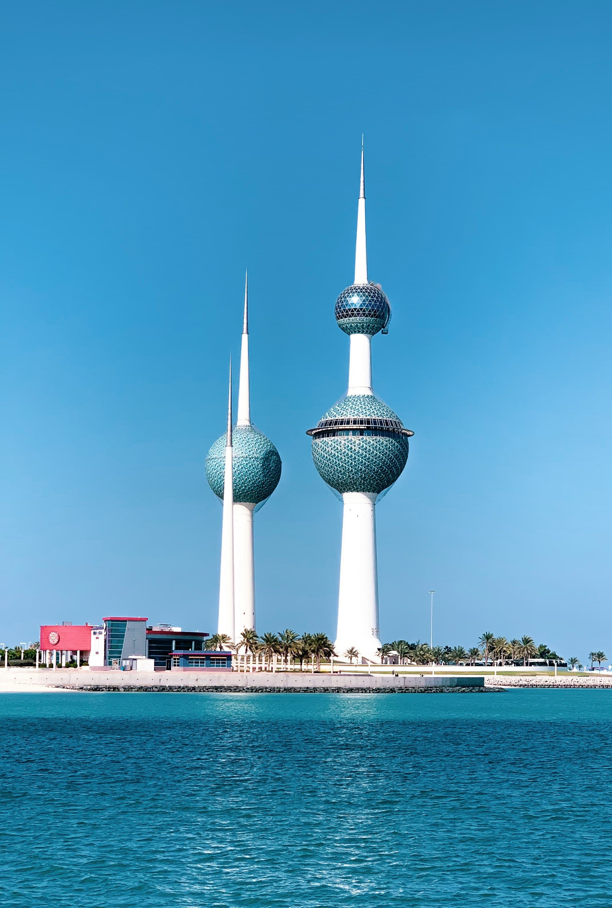 Beautiful scenic view of Kuwait - popular tourist destination for visa travelers