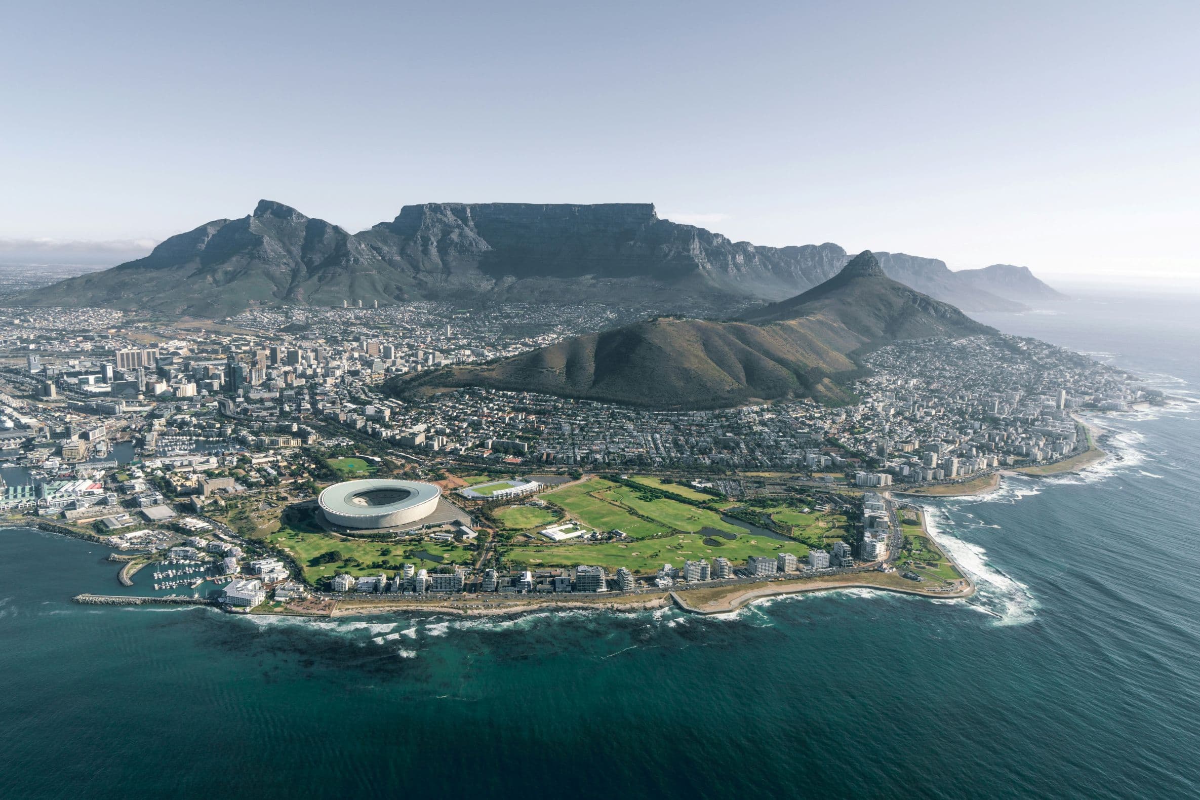 South Africa eVisa requirements - beautiful Southern African destinations and landmarks for visa travelers